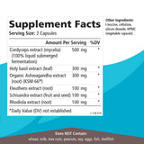 PURE ESSENCE LABS Adrenal Stability 186g ingredients list