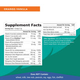 PURE ESSENCE LABS Calcium and Magnesium Supplement on a wooden table