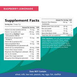 PURE ESSENCE LABS Calcium with Magnesium 272g back view