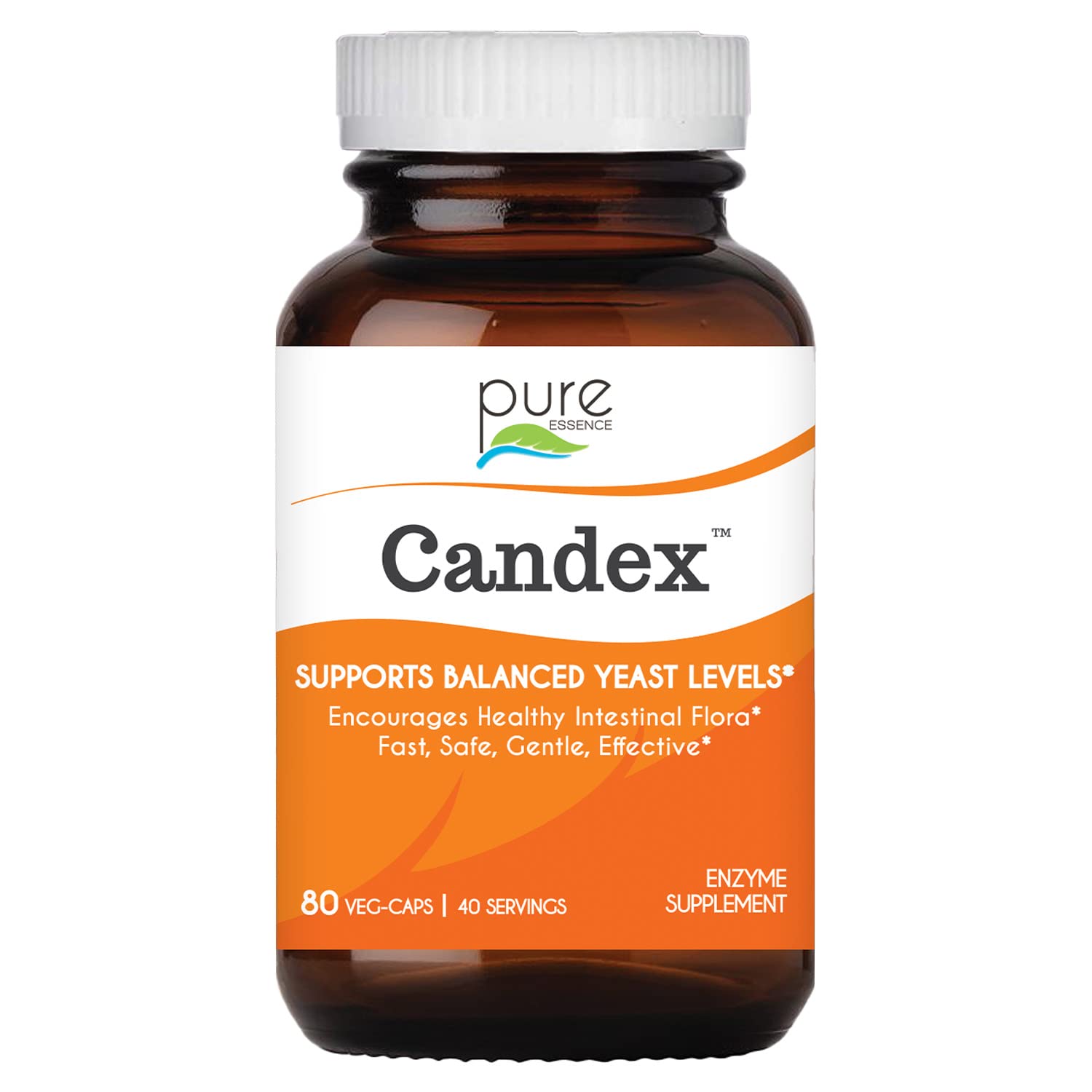 PURE ESSENCE LABS Candex Multi-Enzyme Supplement front view