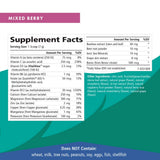 PURE ESSENCE LABS Ionic-Fizz Calcium Plus 490g with ingredients list