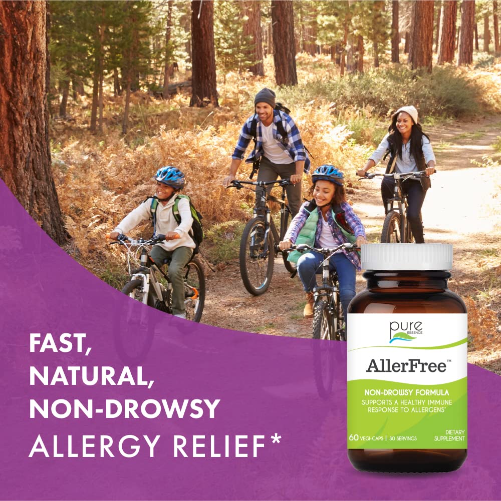 PURE ESSENCE LABS Multi-Enzyme Allergy Support back view