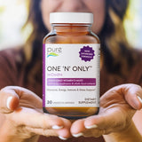 PURE ESSENCE LABS Multivitamin Supplement for Women tablet close-up