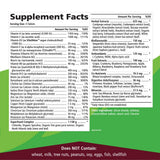 PURE ESSENCE LABS Multivitamins 120 Tablets with measuring spoon