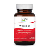 PURE ESSENCE LABS Whole-C Vitamin C Supplement bottle front view