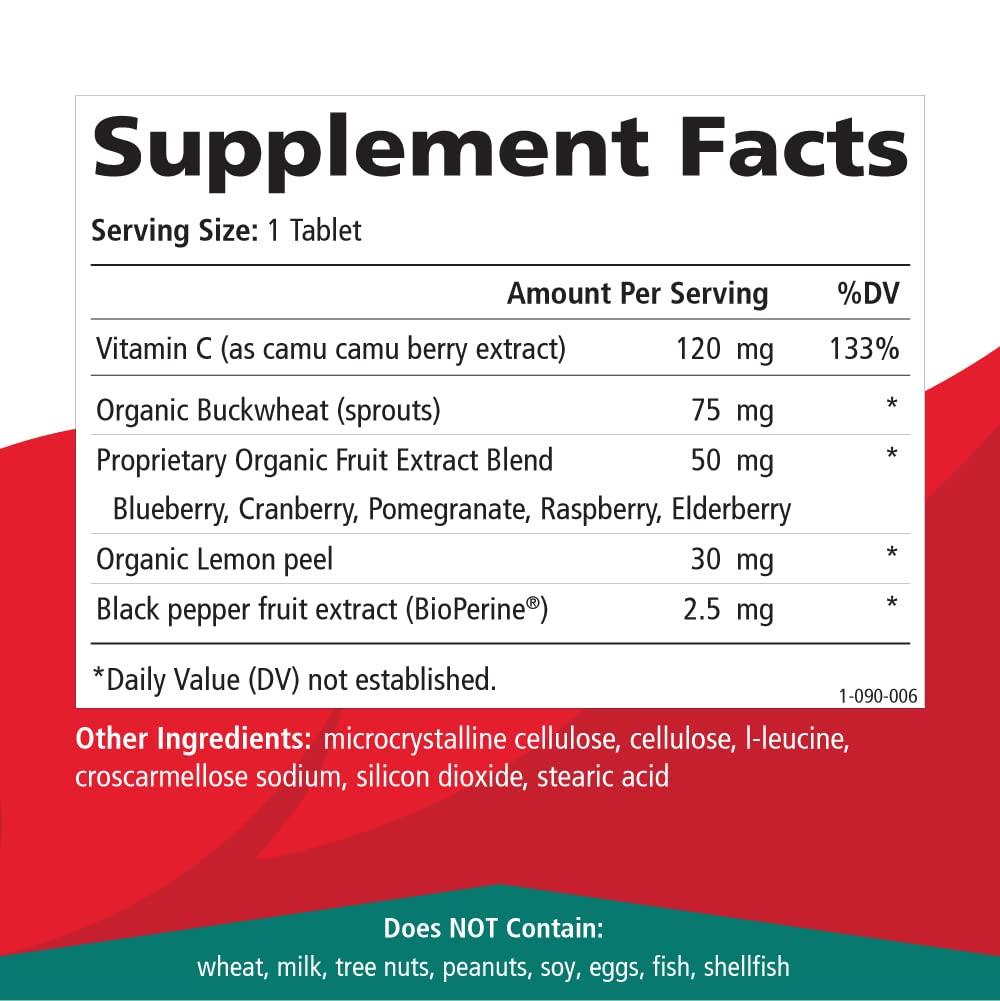 PURE ESSENCE LABS Whole-C Vitamin C Supplement bottle with tablets