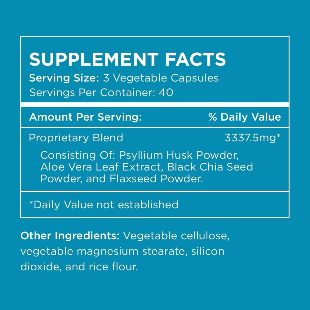 Pure for Men Extra Strength Stay Ready Fiber 280g capsules close-up