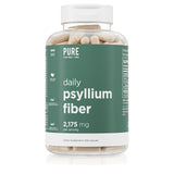 Pure for Men Psyllium Husk Fiber Capsules bottle front view