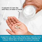 Pure for Men Stay Ready Fibre Capsules with measuring cup