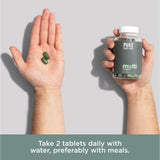 Pure for Men Stay Ready Multi Multivitamin 120 Tablets on a kitchen counter