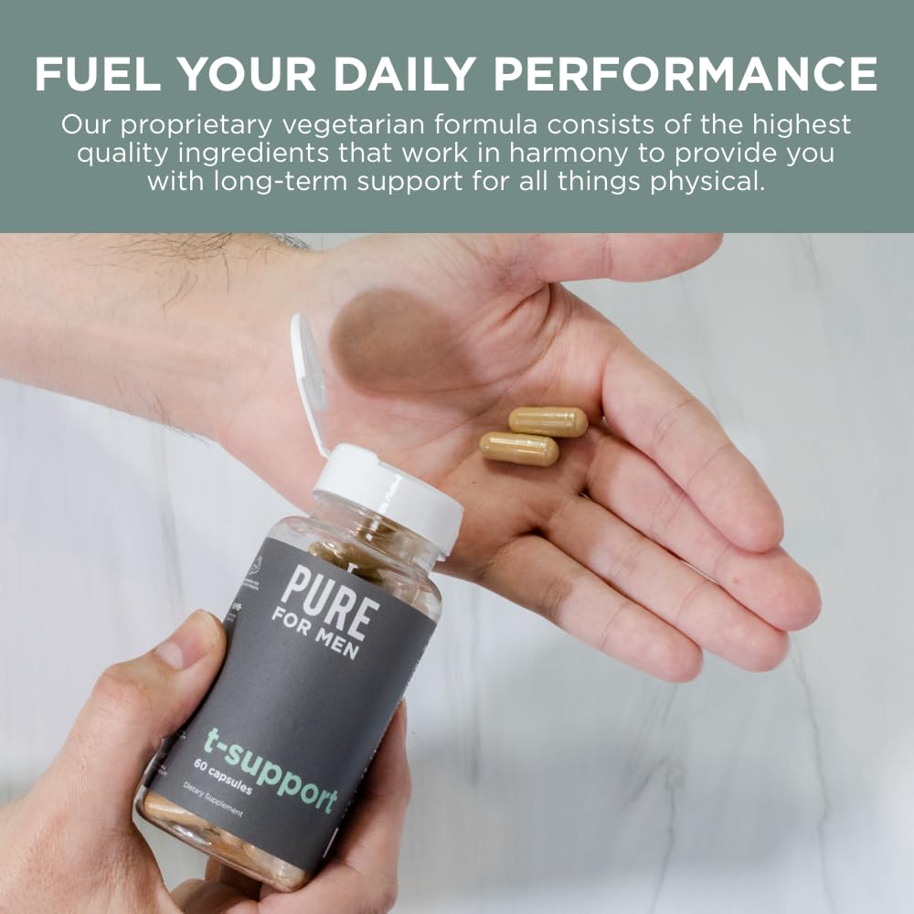 Pure for Men T-Support Supplement lifestyle scene