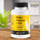 pure formulated Calcium Gummies with Vitamin D3 gummies on a table