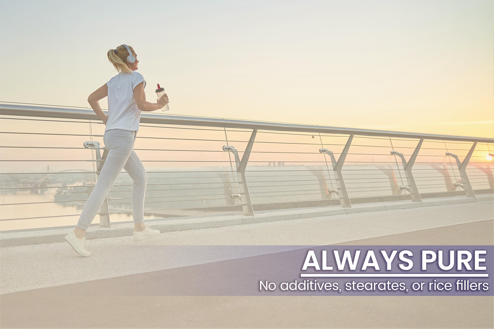 PURE Glycine Capsules lifestyle shot