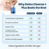 Pure Health Brands 7-in-1 Blend capsules with fresh herbs