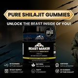 PURE HEALTH MAX Beast Maker Gummies side view showing ingredients