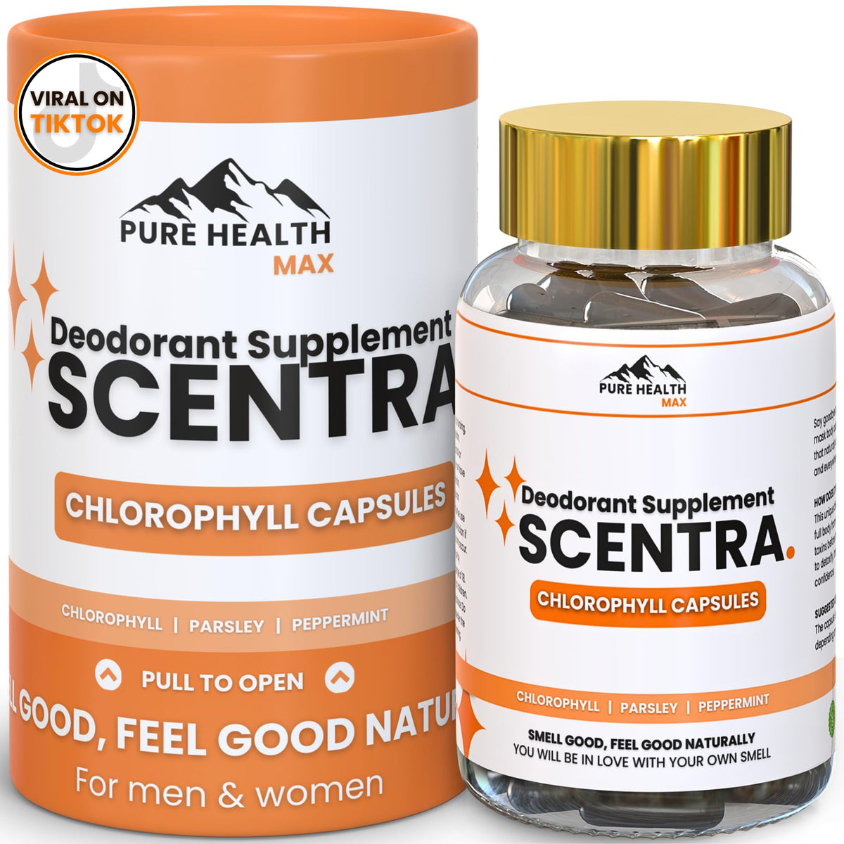 PURE HEALTH MAX Chlorophyll Supplement front view