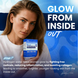 PURE HEALTH MAX Magnesium Tablets in water dissolving