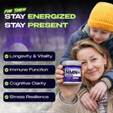 PURE HEALTH MAX NMN Supplement opened bottle showing capsules