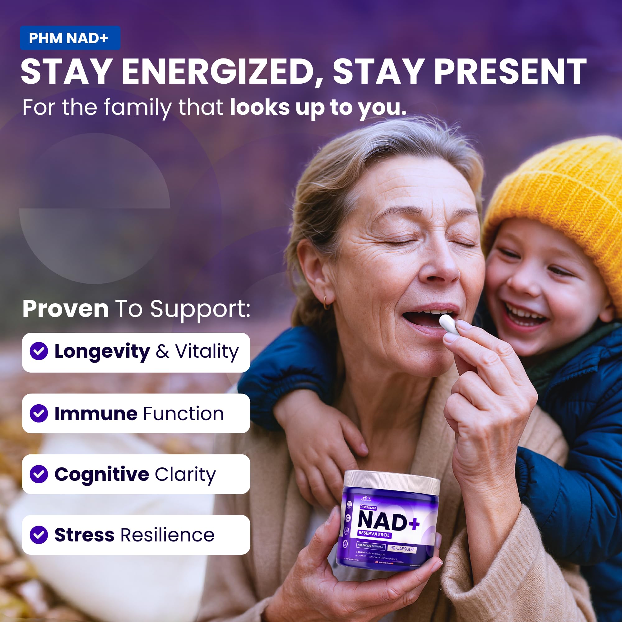 PURE HEALTH MAX Resveratrol Supplement ingredients list
