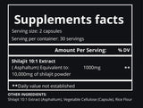 PURE HEALTH MAX Shilajit Capsules with a natural backdrop
