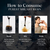 Pure Himalayan Shilajit Resin packaging details