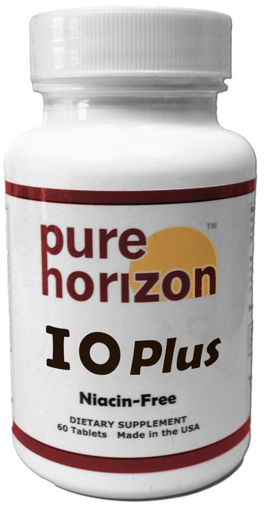 Pure Horizon IOPlus Iodine Supplement 12.5mg front view