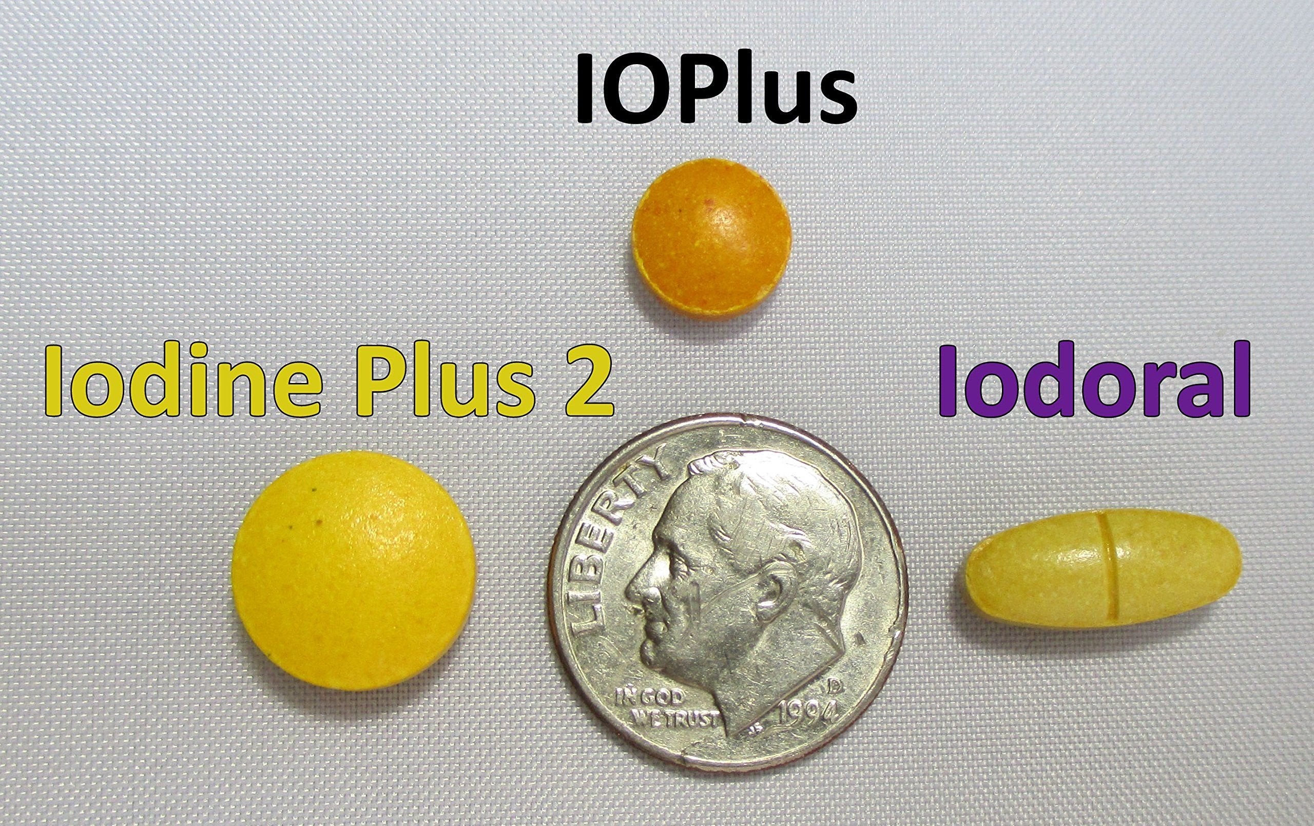 Pure Horizon IOPlus Iodine Supplement bottle side view