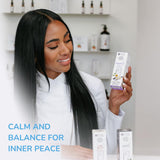 Pure Inventions Tranquility Vanilla Water Infusion Drops in a glass of water