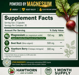 Pure Life Formulas Hawthorn Berry Supplement bottle side view
