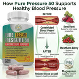 Pure Life Formulas Hawthorn Berry Supplement capsules close-up