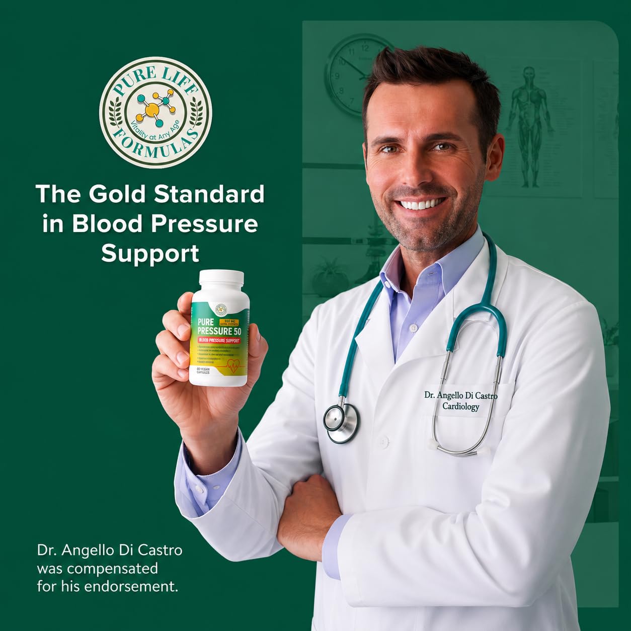Pure Life Formulas Hawthorn Berry Supplement packaging details