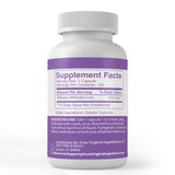 PURE Marshmallow Root Capsules packaging side view