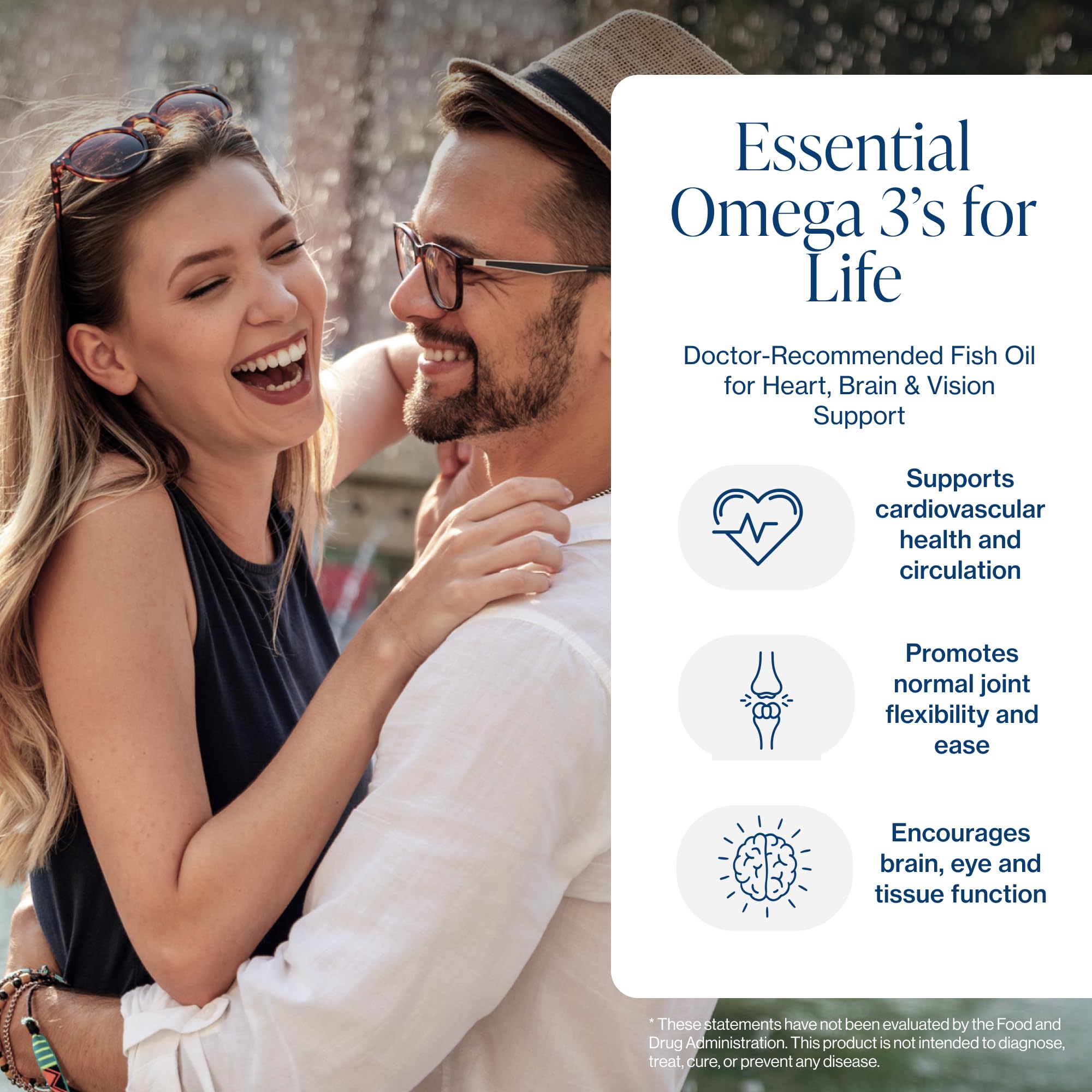 Pure Micronutrients Fish Oil Omega 3 Supplement lemon flavour