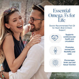 Pure Micronutrients Fish Oil Omega 3 Supplement lemon flavour