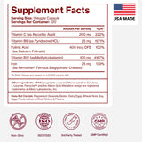 Pure Micronutrients Iron Supplement 100g with a measuring spoon
