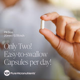 Pure Micronutrients Magnesium Glycinate Capsules ingredients list