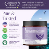 Pure Micronutrients Magnesium Powder 300mg 259g lifestyle setting