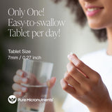 Pure Micronutrients Mega Zinc Supplement 50mg bottle on a table