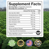 Pure Micronutrients Prostate Support Formula 75g capsule close-up