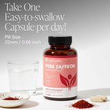 Pure Micronutrients Saffron Extract 28g capsule close-up