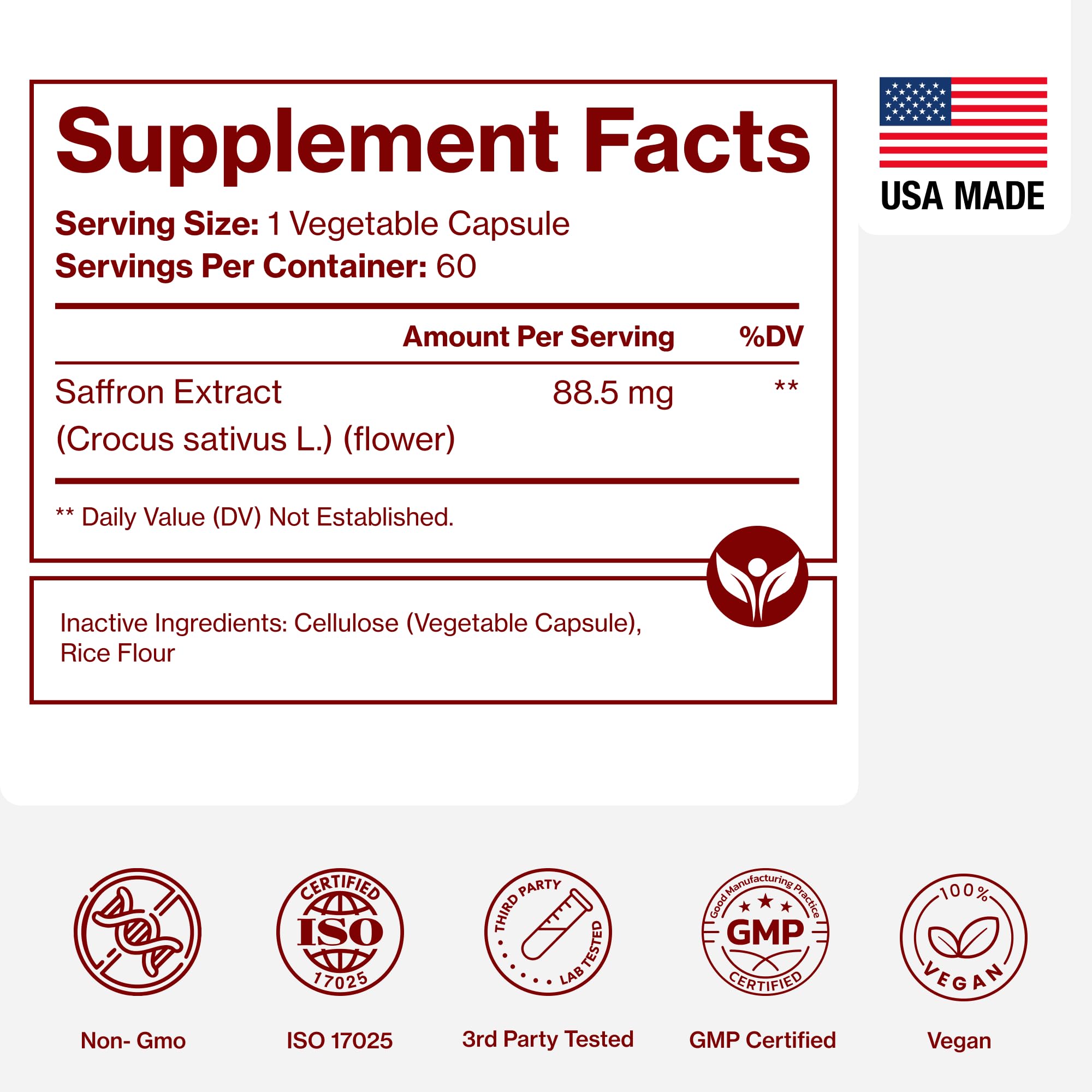 Pure Micronutrients Saffron Extract 28g lifestyle scene