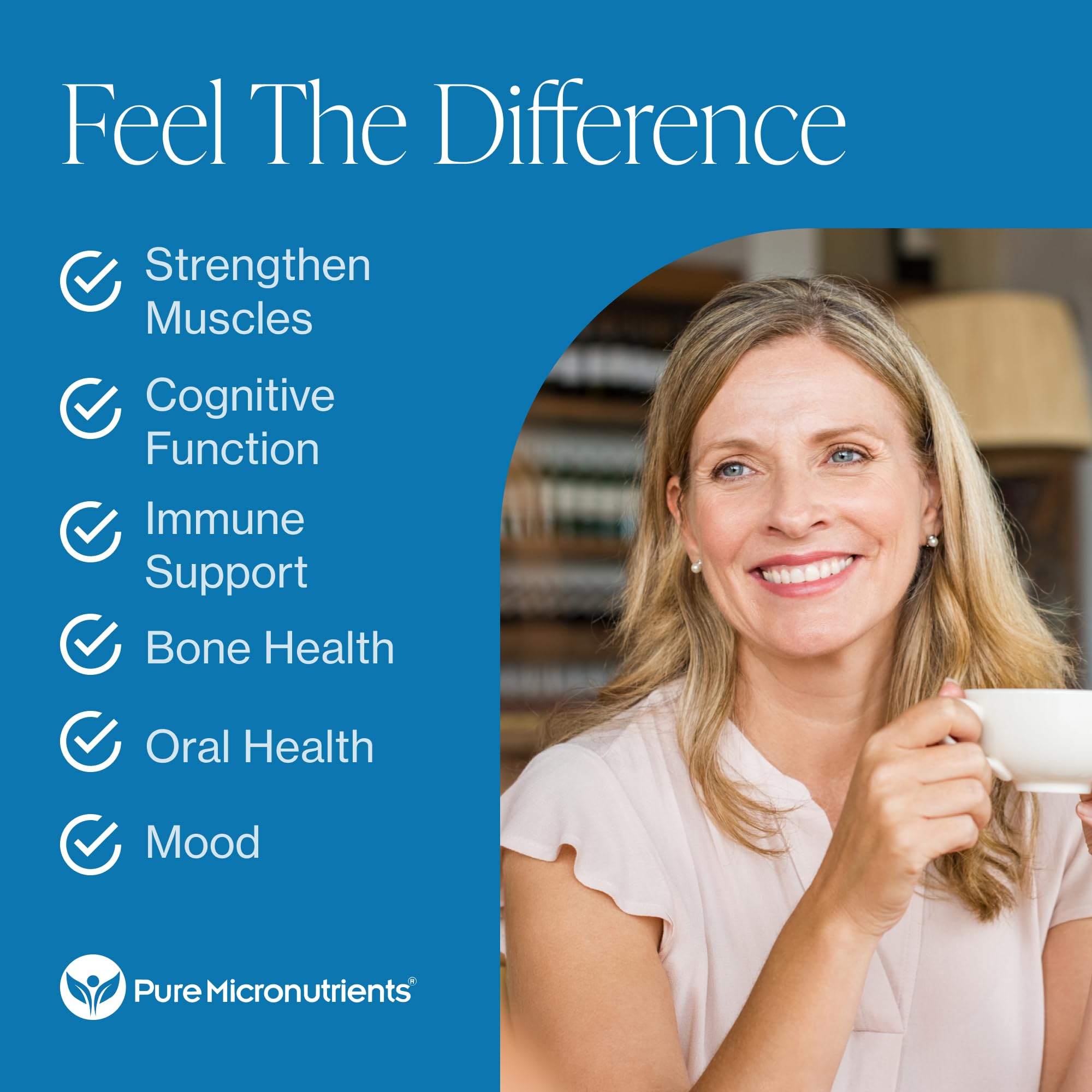 Pure Micronutrients Vitamin D3 & K2 Supplement capsules close-up