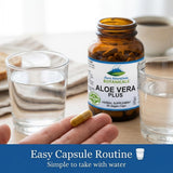 Pure Mountain Botanicals Aloe Vera Supplement with measuring spoon