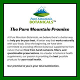 Pure Mountain Botanicals Cat's Claw Bark capsules in a hand