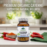 Pure Mountain Botanicals Cayenne Pepper Capsules label details