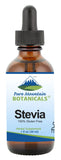 Pure Mountain Botanicals Liquid Stevia Drops 1oz glass bottle front view