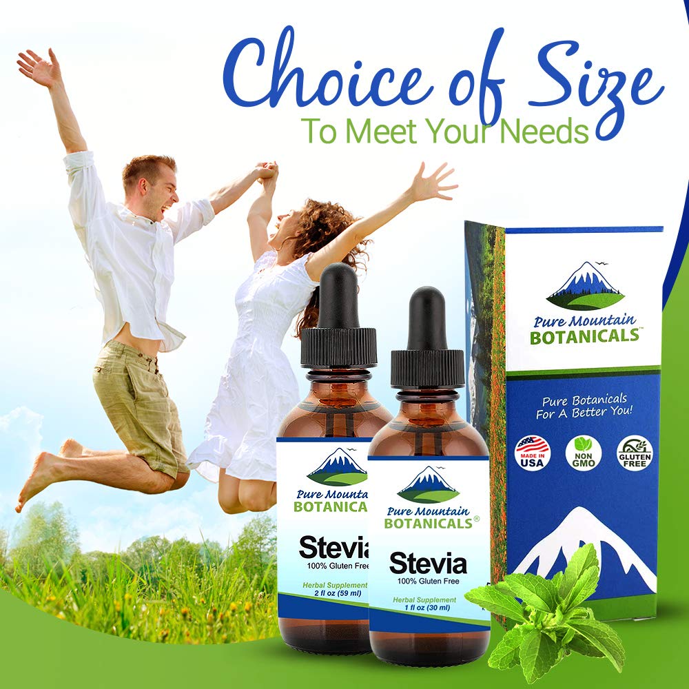 Pure Mountain Botanicals Liquid Stevia Drops lifestyle image