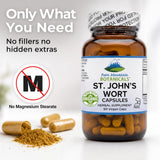 Pure Mountain Botanicals St. John's Wort label with ingredient details
