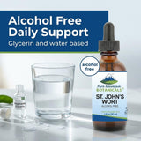 Pure Mountain Botanicals St. John's Wort Liquid Extract 500mg bottle side view