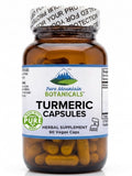 Pure Mountain Botanicals Turmeric Supplement bottle front view